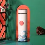 Chinese Style Vacuum Flask Temperature Display Retro Smart Insulated Water Bottle 304 Stainless Steel Thermal Cup Travel Portable - Image 13