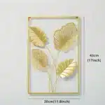 CIFBUY Jungle Plant Shape Iron Wall Hanging Modern Fashion Hanging Iron Metal Wall Hanging Wall Decoration Painting Wall Sticker - Image 8