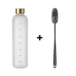 1 Liters Water Bottle Motivational Drinking Bottle Sports Water Bottles With Time Marker Stickers Portable Reusable Plastic Cups - Image 9