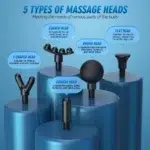 Professional Massage Gun Deep Tissue Percussion Massager Neck Back Muscle Pain Relief Battery Powered CE Certified - Image 6