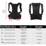 Adjustable Back Brace Posture Corrector for Men & Women – Lumbar Support & Pain Relief - Image 4