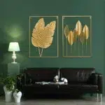 CIFBUY Jungle Plant Shape Iron Wall Hanging Modern Fashion Hanging Iron Metal Wall Hanging Wall Decoration Painting Wall Sticker - Image 14