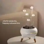 Dynamic Jellyfish Air Humidifier 250ml Essential Oil Diffuser Remote Control Bedroom Humidifier 7 Colorful Night Lights Ultrasonic - Image 4