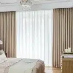 2025 Cream Beige Blackout Australian Cashmere Wool Velvet Insulation Curtain Custom Curtains for Living Dining Room Bedroom - Image 4