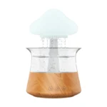 Relax Cloud Rain Diffuser Humidifier Raindrop Aromatherapy Machine Ultrasonic Atomization Humidification Colorful Lamp - Image 9