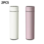 500ml Smart Water Bottle Stainless Steel Thermos Temperature Display Leakproof Vacuum Flasks Coffee Cup Milk Mug Christmas Gift - Image 18