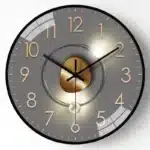 8 Inch Silent Wall Clock | Modern Light Luxury No Ticking Decorative Clock | Stylish Quiet Sweep Movement Wall Clock for Living Room Bedroom Study and Office - Image 13