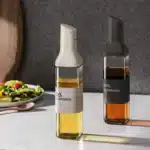 New 500ml Automatic Opening Glass Oil Bottle Four Colors Pouring No Oil Leakage Easy to Clean Oil Dispenser for Kitchen - Image 6