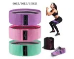 3Pcs Fabric Resistance Hip Booty Bands Glute Thigh Elastic Workout Squat Circle Stretch Fitness Strips Loops Yoga Gym Equipment - Image 7