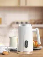 BioloMix 5-in-1 Smart Milk Frother w/LED Touch Display, Style Foam for Coffee & Lattes,Hot And Cold Foam Maker - Image 5