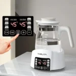 1.2L Infant Thermostatic Milk Regulator Kettle Hot Water Smart Insulation Pot Automatic Milk Warming Warm Milk Powder GL41 - Image 2