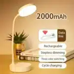 Flexible LED Desk Lamp with 3-Level Dimmer | USB Powered Eye-Care Reading Light | 3 Colour Temperatures Warm White and Cool White | Study Bedroom and Home Office Lamp - Image 8