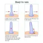 Silicone Vacuum Cupping Massage Jars Anti Cellulite Massage Facial Suction Cups Face Neck Lift Skin Scraping Guasha Anti Wrinkle - Image 6