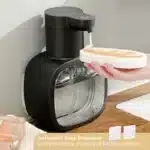 Wall Mounted Automatic Foam Soap Dispenser 500ml | Smart Touchless Induction Sensor Hand Washing Machine | USB Type-C Rechargeable IPX5 Waterproof Bathroom Dispenser - Image 8