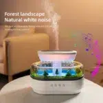 Rain Cloud Aroma Diffuser  Air Humidifier Water Drip Micro Landscape Ultrasonic Essential Oils Diffuser With 7 Night Light - Image 3