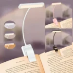 Portable Flexible Easy Clip Night Reading Lamp USB Rechargeable Reading Light 3Colors Warm Cool White Daylight Book Lamp1 - Image 2