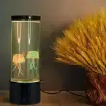 Jellyfish Lava Lamp Aquarium Ocean Night Lights 7 Colors LED Jellyfish Mood Lights Four Home Bedroom Desktop Decoration Gift ABS - Image 4