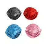 Airfryer Silicone Basket Reusable Oven Baking Tray Silicone Mold For Air Fryer Pizza Fried Chicken Basket Air Fryer Accessories - Image 5