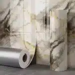 Marble Foam Self-Adhesive Wallpaper Roll | Thick Imitation Tile Wall Sticker | Waterproof Peel & Stick Decor | Bedroom Bathroom Living Room - Image 9