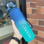 1 Liter Large Capacity Sports Water Bottle Leak Proof Colorful Plastic Cup Drinking Outdoor Travel Portable Gym Fitness Jugs - Image 8