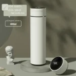 500ml Smart Water Bottle Stainless Steel Thermos Temperature Display Leakproof Vacuum Flasks Coffee Cup Milk Mug Christmas Gift - Image 12