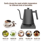 1200W Gooseneck Electric Kettle with Temperature Control Electric Kettle for Coffee and Tea Kettle Coffee Pot 110v/220v - Image 3