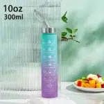 300ml/750ml/2L Water Bottle Motivational Sport Water Bottle Leakproof Bottles Drinking Outdoor Travel Gym Fitness Jugs - Image 18