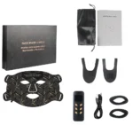 LED 8 Colors Face Mask and Neck Red Light  Near Infrared Therapy Anti Aging Wrinkle Acne Pore Oil Control Skin Tighten Whiten - Image 8