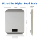 5kg/1g Digital Kitchen Scale LED Stainless Steel High-precision Electronic Scales Home Jewelry Food Weighing Baking Tools - Image 2