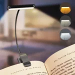 Portable Flexible Easy Clip Night Reading Lamp USB Rechargeable Reading Light 3Colors Warm Cool White Daylight Book Lamp1