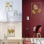 CIFBUY Jungle Plant Shape Iron Wall Hanging Modern Fashion Hanging Iron Metal Wall Hanging Wall Decoration Painting Wall Sticker - Image 12