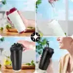 Stylish Ceramic Insulated Cup Stainless Steel Double Wall Vacuum Flasks Reusable Portable Travel Coffee Mug Kitchen Drinkware - Image 5