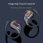 Bluetooth 5.4 Ear Hook Headphones TWS Wireless Earphones HiFi Stereo Waterproof Headsets LED Display Long Standby Touch Earbuds - Image 3