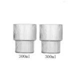 6/4/2/1Pcs American Coffee Mug Heat-Resistant Glass Cups Transparent Tea Mug Water Cup for Drinking Milk Beertea Juice Tumblers - Image 12