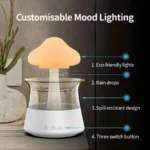 Relax Cloud Rain Diffuser Humidifier Raindrop Aromatherapy Machine Ultrasonic Atomization Humidification Colorful Lamp - Image 2