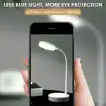 Flexible LED Desk Lamp with 3-Level Dimmer | USB Powered Eye-Care Reading Light | 3 Colour Temperatures Warm White and Cool White | Study Bedroom and Home Office Lamp - Image 5