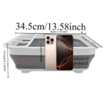 Collapsible Dish Drying Rack with Utensil Holder Portable Folding Drainer UK - Image 4