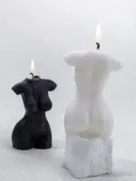 Stylish Women's Body Sculpted Candle - Aromatherapy Decoration for Home or Gift - Image 5