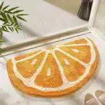 Fresh Fruit Pattern Carpet Doormat | Bright Colour Soft Absorbent Bathroom Mat | Bedroom Rug Floor Mat | Modern Home Decor Rug - Image 6