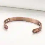 Premium Pure Copper Bracelets Women Vintage Style Magnetic Therapy Open Cuff Bangle Jewelry Gifts Antique Copper Plated Plant Pattern - Image 6