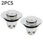 Universal Basin Drain Filter Pop-Up Sink Stopper Hair Catcher for Bathroom & Kitchen UK - Image 8