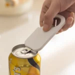 Magnetic Soda Bottle Opener- Sticks to Metal Surfaces, Opens Everything | Compact & Lightweight Design White Kitchen Helper Too - Image 3