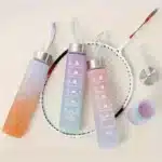 300ml/750ml/2L Water Bottle Motivational Sport Water Bottle Leakproof Bottles Drinking Outdoor Travel Gym Fitness Jugs - Image 2