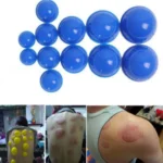 12Pcs/Set Silicone Jars Vacuum Cupping Therapi Set Ventosa Suction Cup Massage Body Cups Anti-Cellulite Cans Massager - Image 3