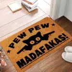 MADAFAKAS Carpet Pattern Mat Outdoor Non-slip Easy To Clean Cat Rug Resistant Doormat Washroom Entrance Decor Washable Carpet - Image 8