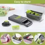 Multifunctional Vegetable Chopper Handle Food Grate Food Chopper Vegetable Slicer Dicer Cut 14/16 in 1 Kitchen Items Cocina - Image 3