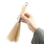 Bamboo Dish Scrub Brush Long Handle Pot Cleaning Tool Natural Fiber Wok Cleaner for Kitchen Sink Home Restaurant Use - Image 2