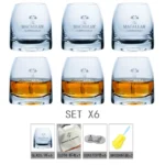 Macallan Glass Whiskey Glass Single Malt Crystal Wine Tumbler Vodka Cognac Brandy Snifter Cup Private Collection Barware - Image 10
