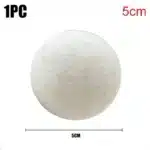 6pcs Eco-Friendly Wool Dryer Balls - Natural Fabric Softener, Reduce Static & Shorten Drying Time- Chemical-Free - Image 8