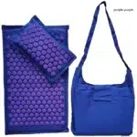 Nature Linen Coconut Palm Massage Yoga Mat 74x44cm Lotus Spike Acupressure Mat Cushion Sport Pillow Mat with Bag PVC - Image 21
